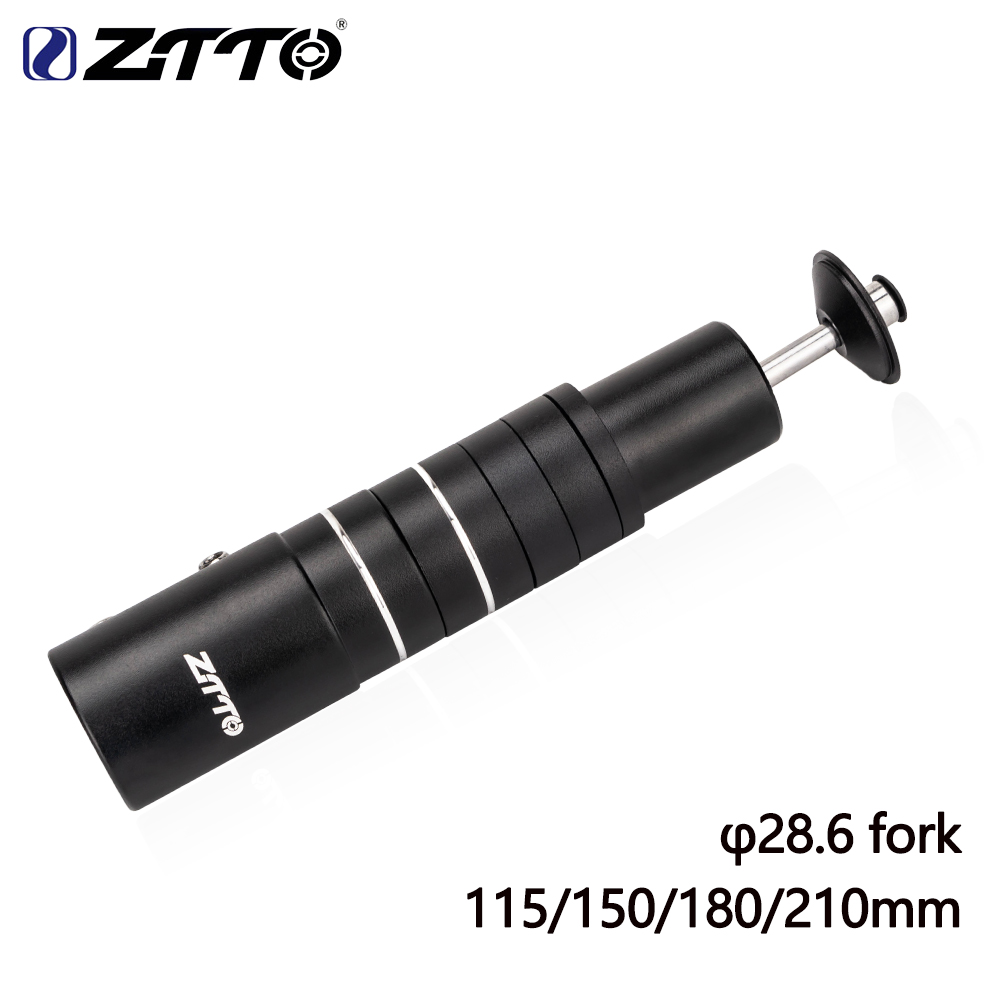Stem Extender Tube - ZTTO Fahrradgabel Vorbau Höhe Extender Lenker