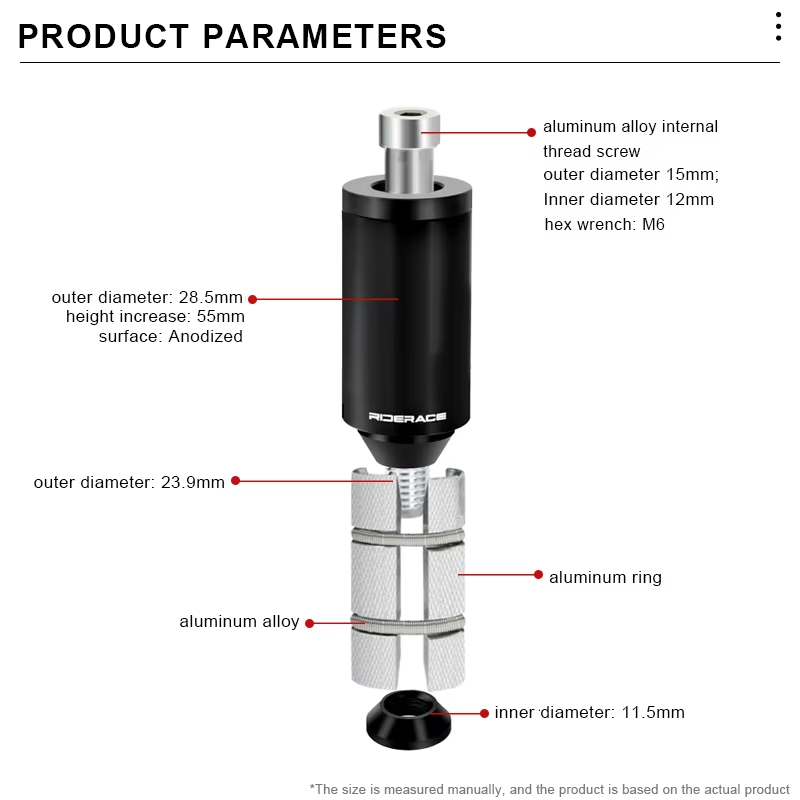 Fahrrad-Vorbau-Verlängerer aus – Stem Extender Tube Bewertung und Preis