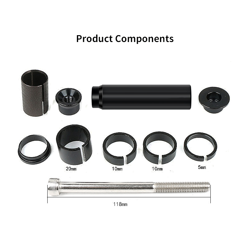 Fahrrad Gabel Gabelschaft Tube – Stem Extender Tube Bewertung und Preis