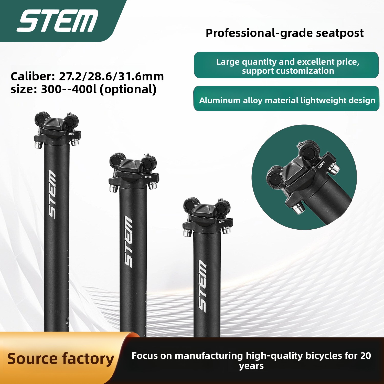 STEM Mountainbike-Sattelstütze – Stem Extender Tube Bewertung und Preis